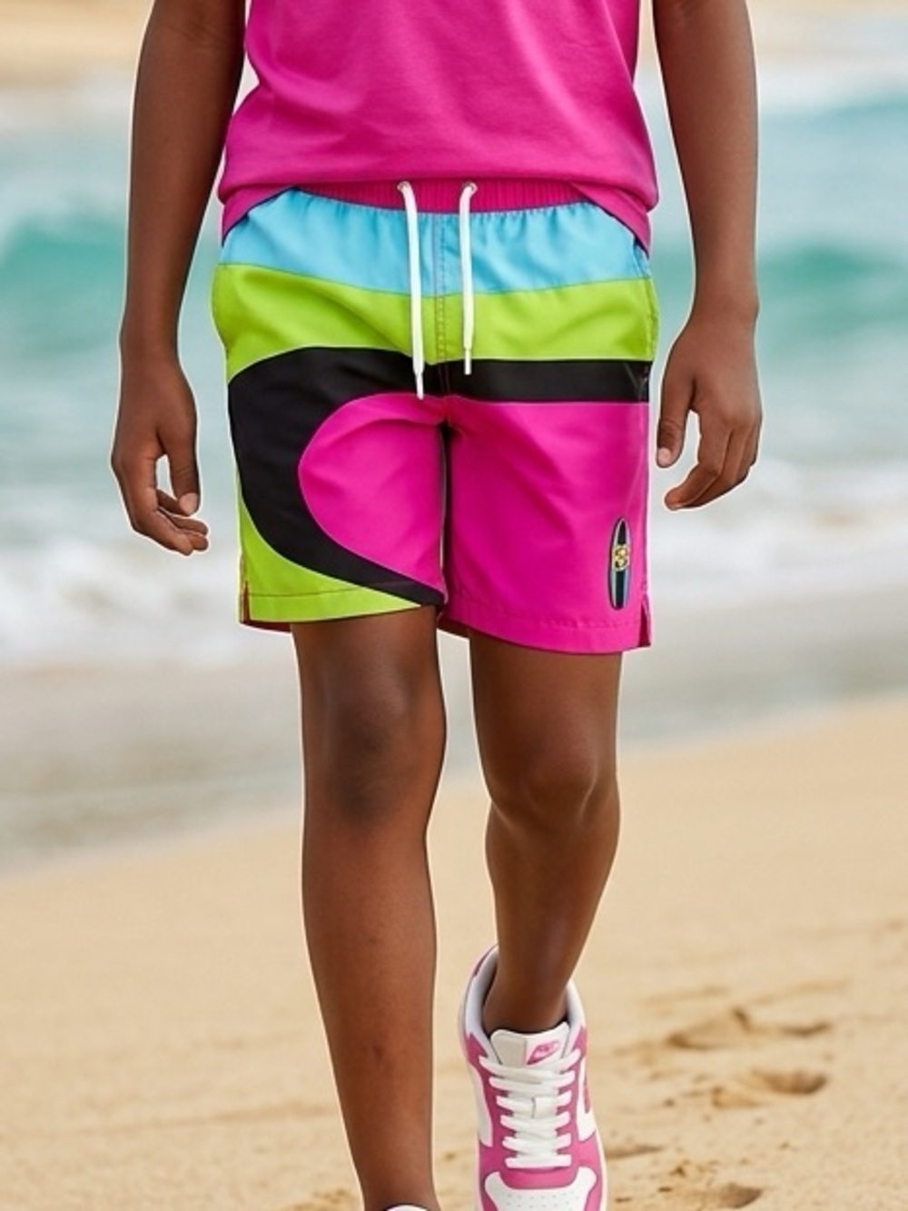 EUC - Youth Swim Buccee’s Board Shorts - Size Medium